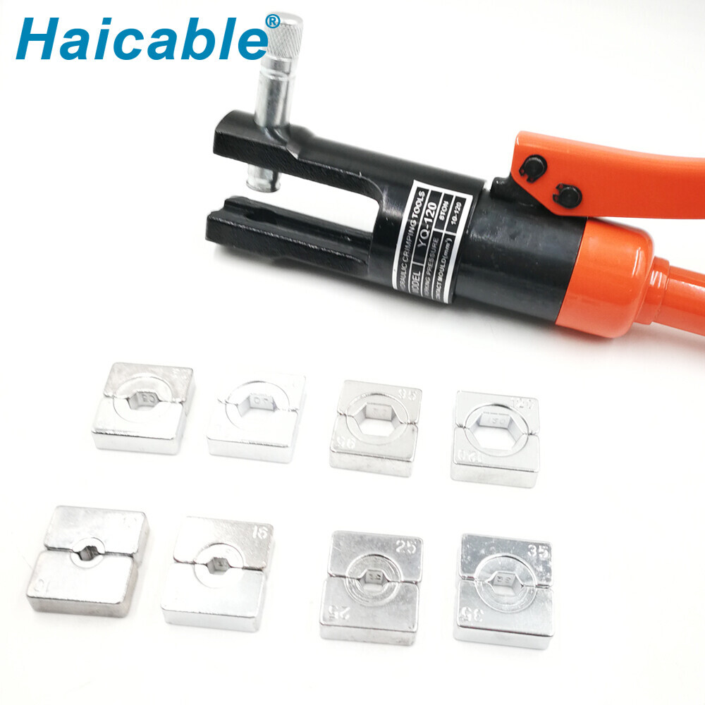 Outils de sertissage hydrauliques 10-120 mm² YQ-120