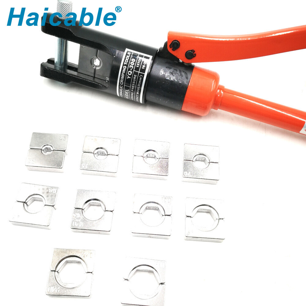 Outil de sertissage à tête H verrouillée par boulon 16-300mm² YQ-300