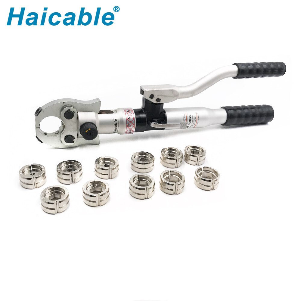 Outil de sertissage hydraulique pour connecteurs de câble 16-300mm² HP-300KZL