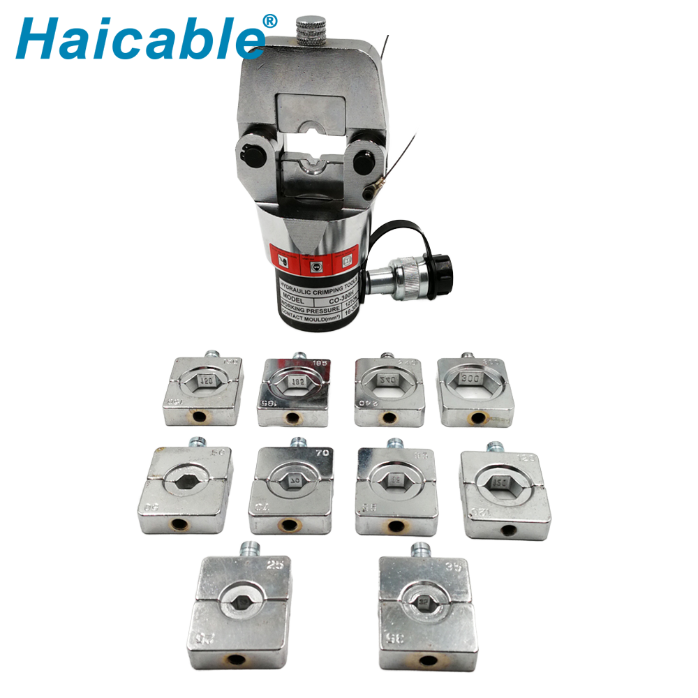 Tête de sertissage de cosse de câble 16-300mm² CO-300H