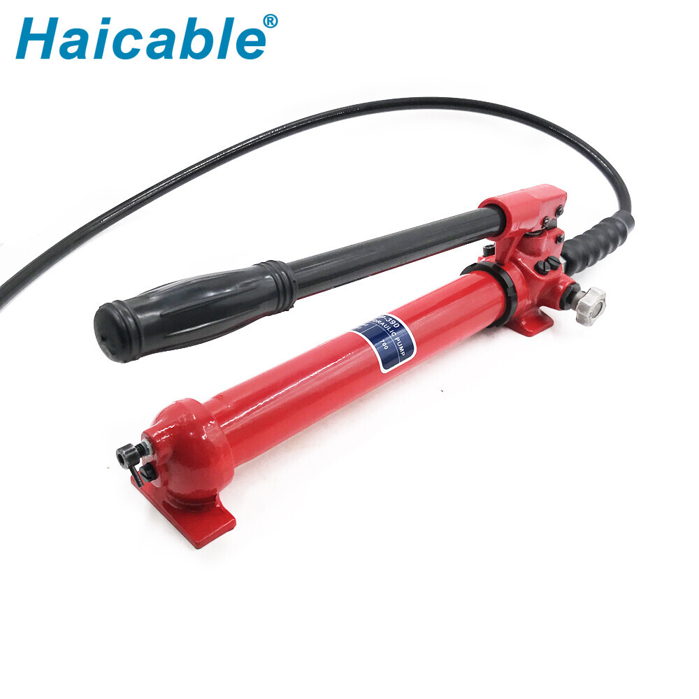 Pompe hydraulique manuelle à capacité d'huile de 400cc CP-390
