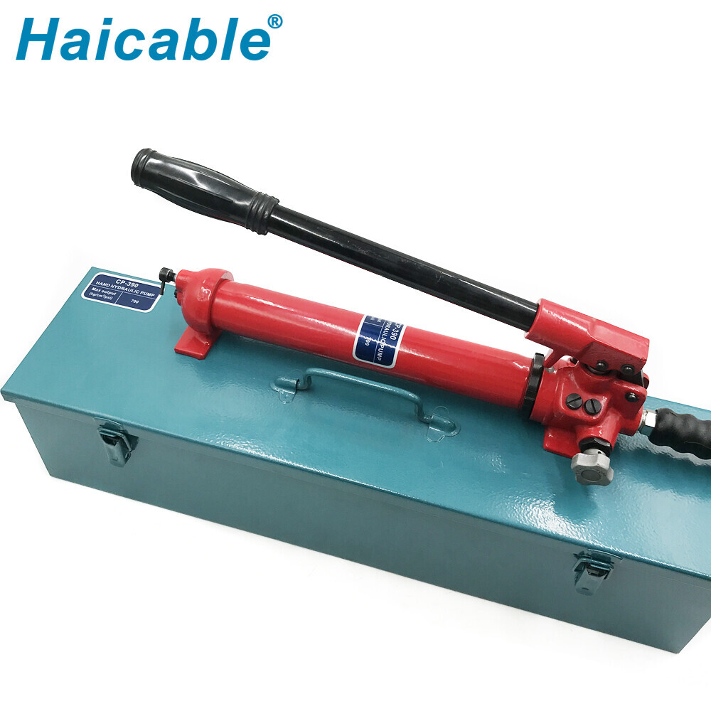 Pompe hydraulique manuelle à capacité d'huile de 400cc CP-390