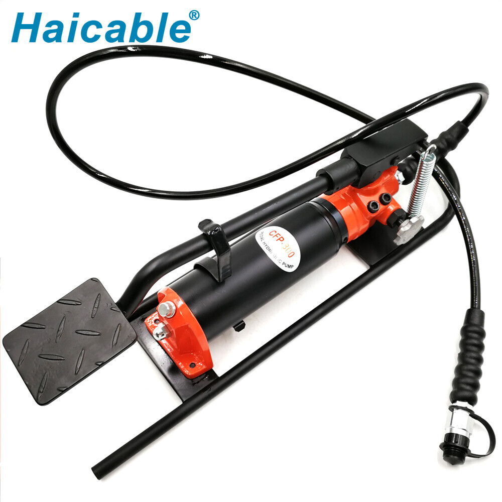 Pompe hydraulique à pied de capacité d'huile 1200cc CFP-800