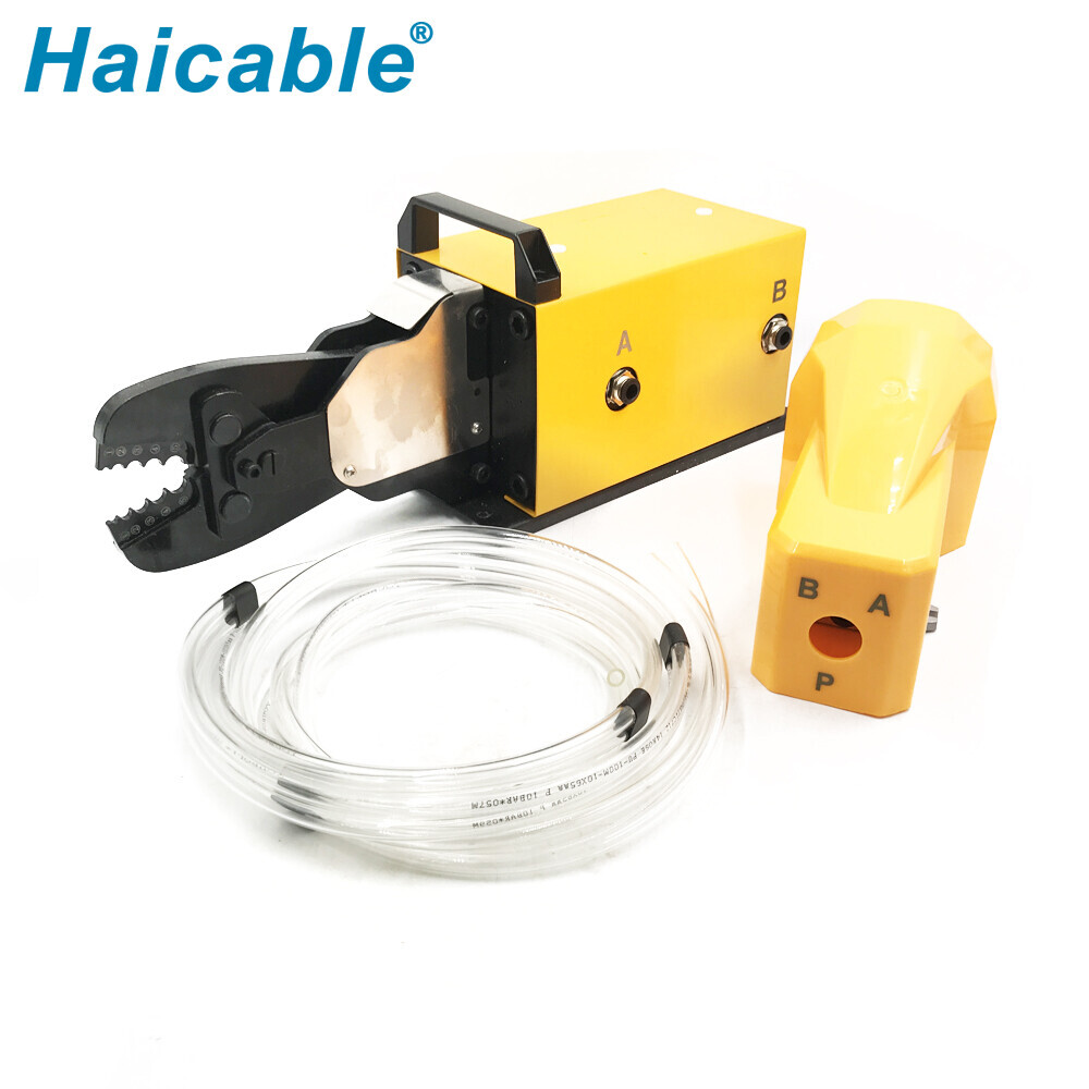 Machine pneumatique de sertissage pour câble de 1/16