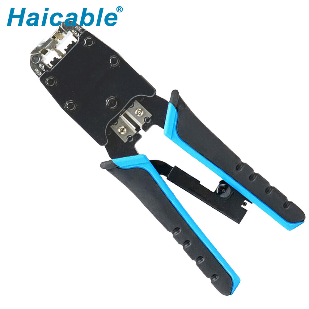 Outils de sertissage et de coupe RJ45 RJ12 RJ11 HT-500R