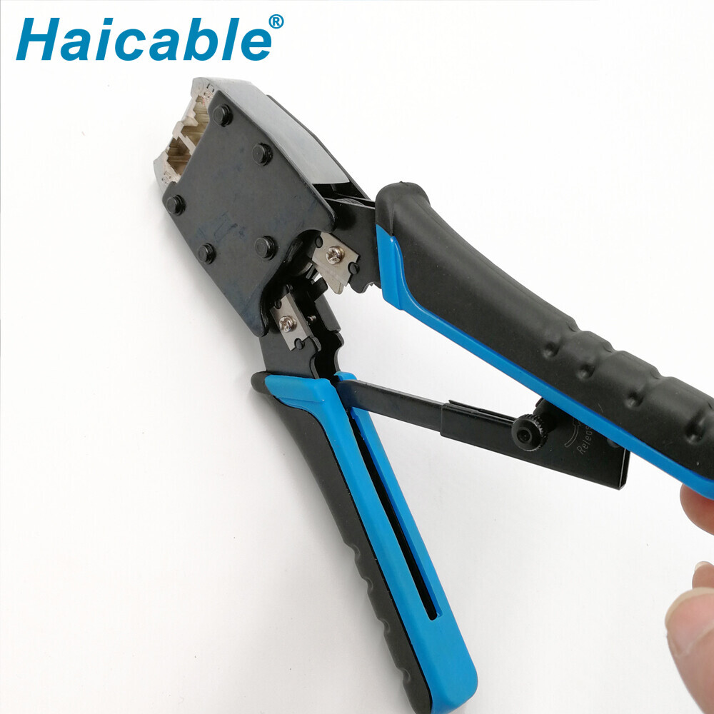 Outils de sertissage et de coupe RJ45 RJ12 RJ11 HT-500R