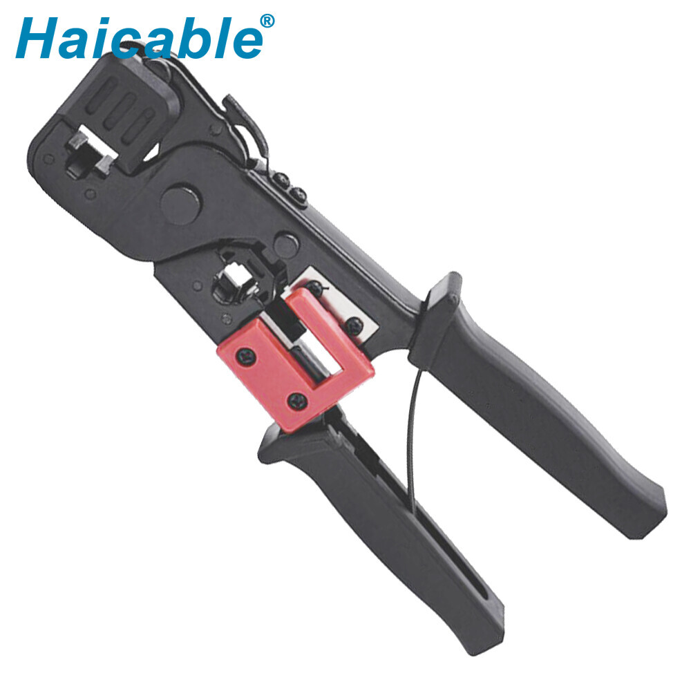 Outils de sertissage, de dénudage et de coupe RJ45 RJ12 RJ11 HT-86