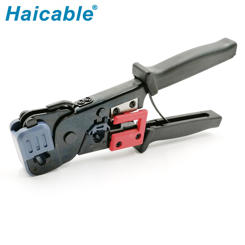 Outils de sertissage, de dénudage et de coupe RJ45 RJ12 RJ11 HT-86