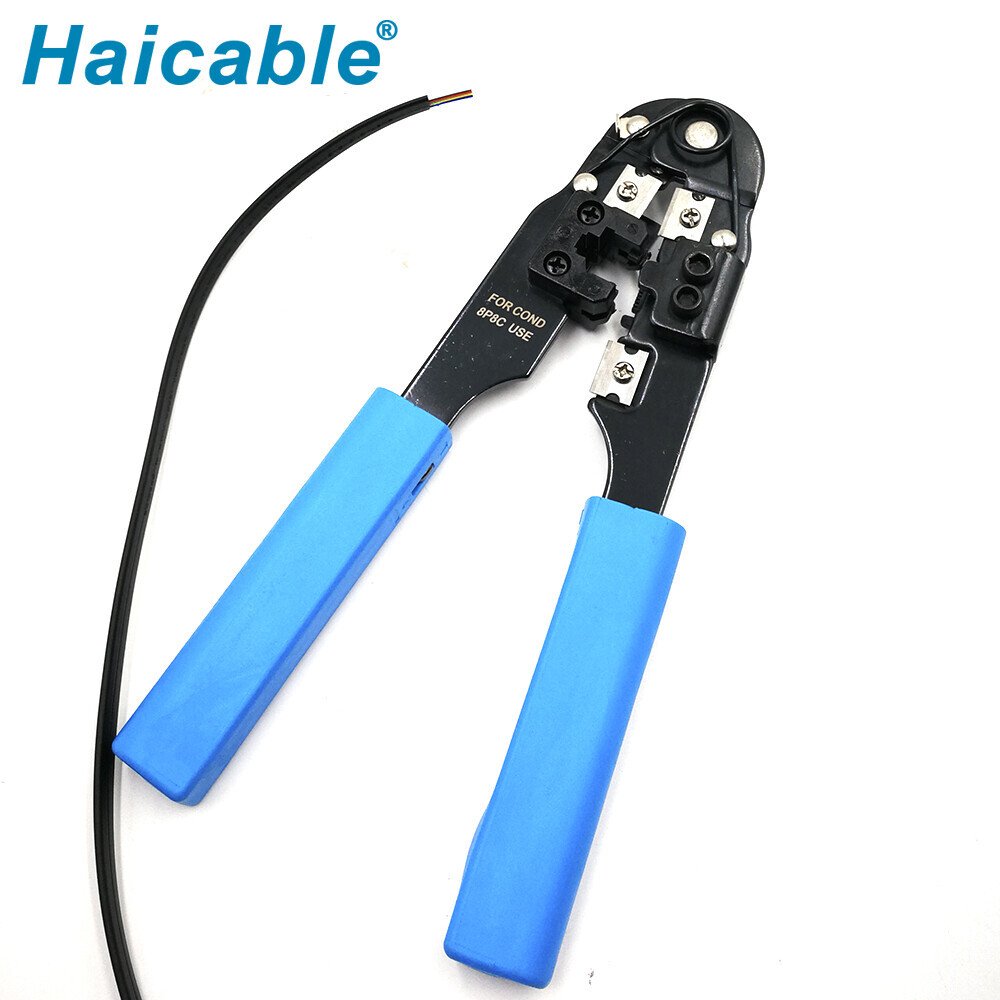 Outils de sertissage, dénudage et coupe RJ45 HT-210C