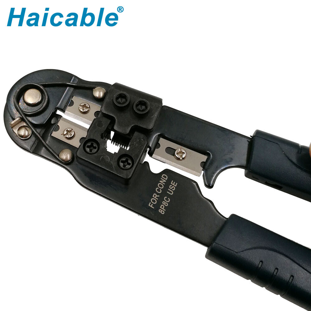 Outils de sertissage, dénudage et coupe RJ45 HT-210N