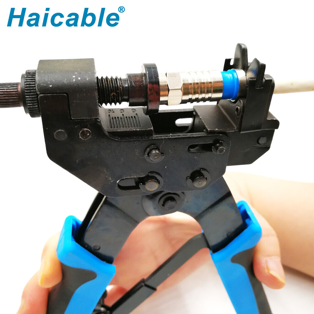 Outil de sertissage coaxial RG59 RG6 F BNC RCA Type HT-H510B