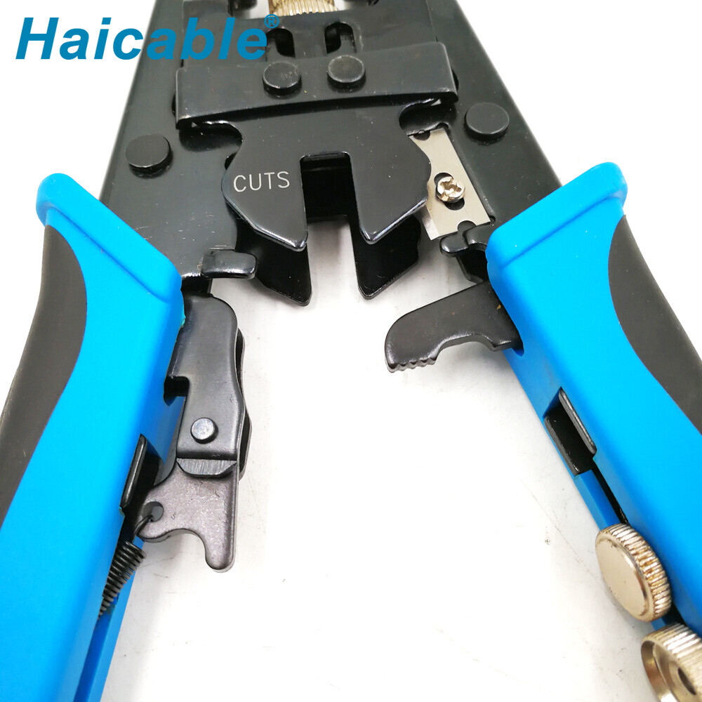 Outils de sertissage coaxiaux de type RG58/59/62/6 F/BNC/RCA HT-H5082R