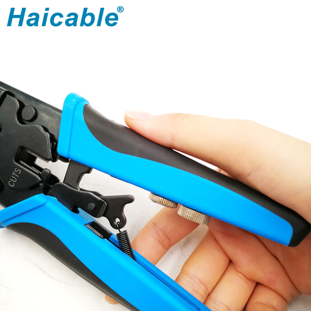 Outils de sertissage coaxiaux de type RG58/59/62/6 F/BNC/RCA HT-H5082R