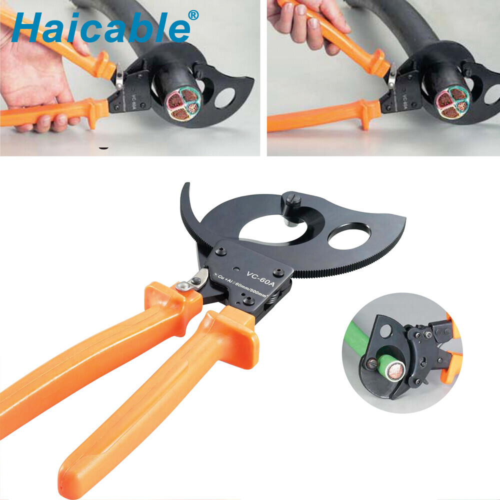 Coupe-câble VC-60A pour câbles Cu/Al max. Ø60mm