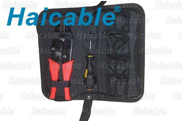 Jeux d'outils de sertissage coaxial LXK-LX02H