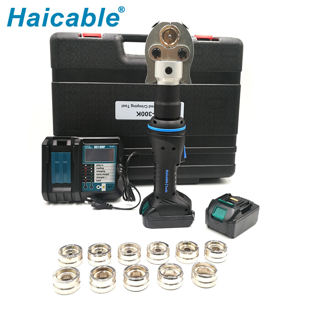 Outils de sertissage de cosses de câbles de batterie 10-300mm² BH-300