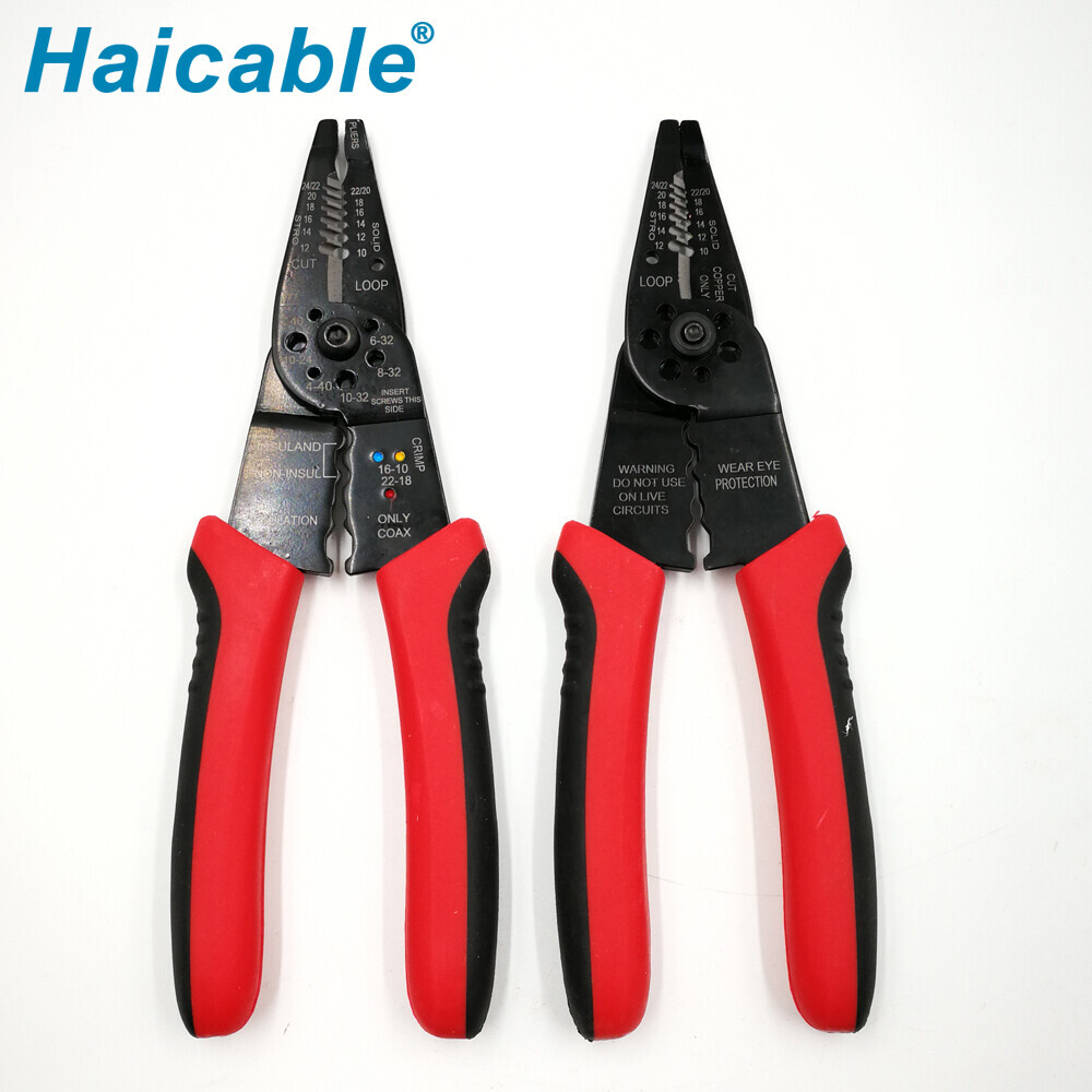 Multi-fonction Max 6mm² Dénuder Couper sertir HS-083