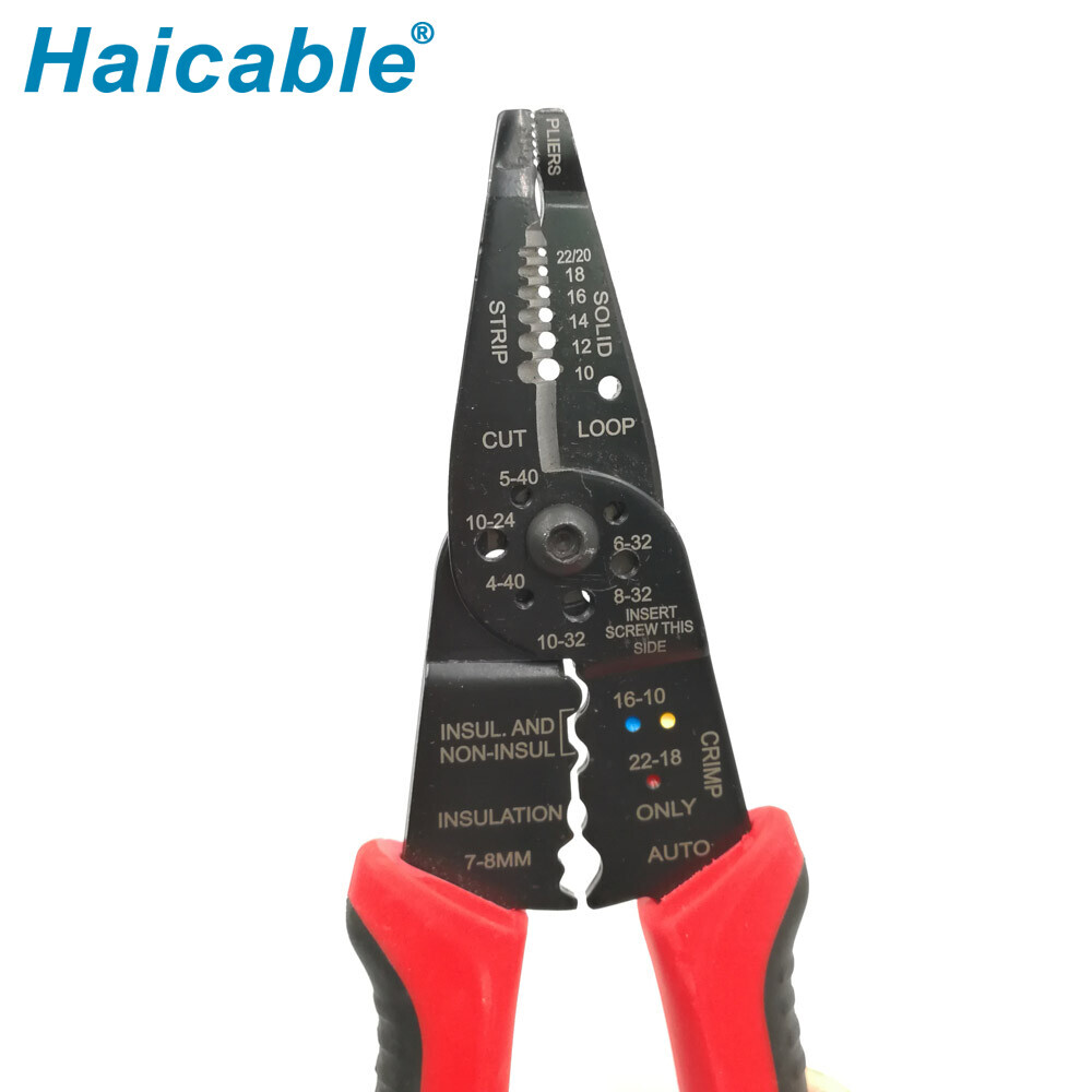Multi-fonction Max 6mm² Dénuder Couper sertir HS-083