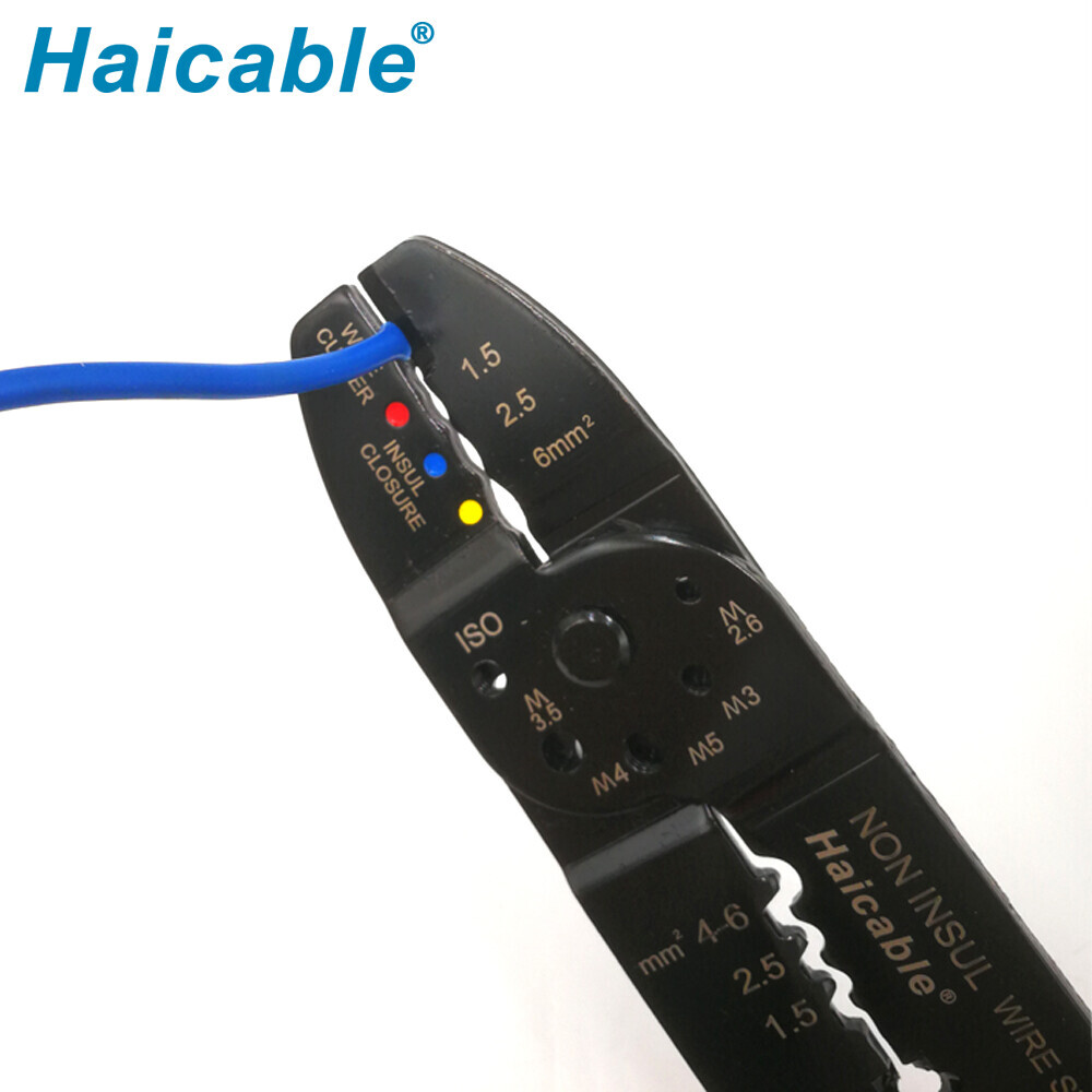 Multi-fonction Max 6mm² Dénuder et sertir HS-313