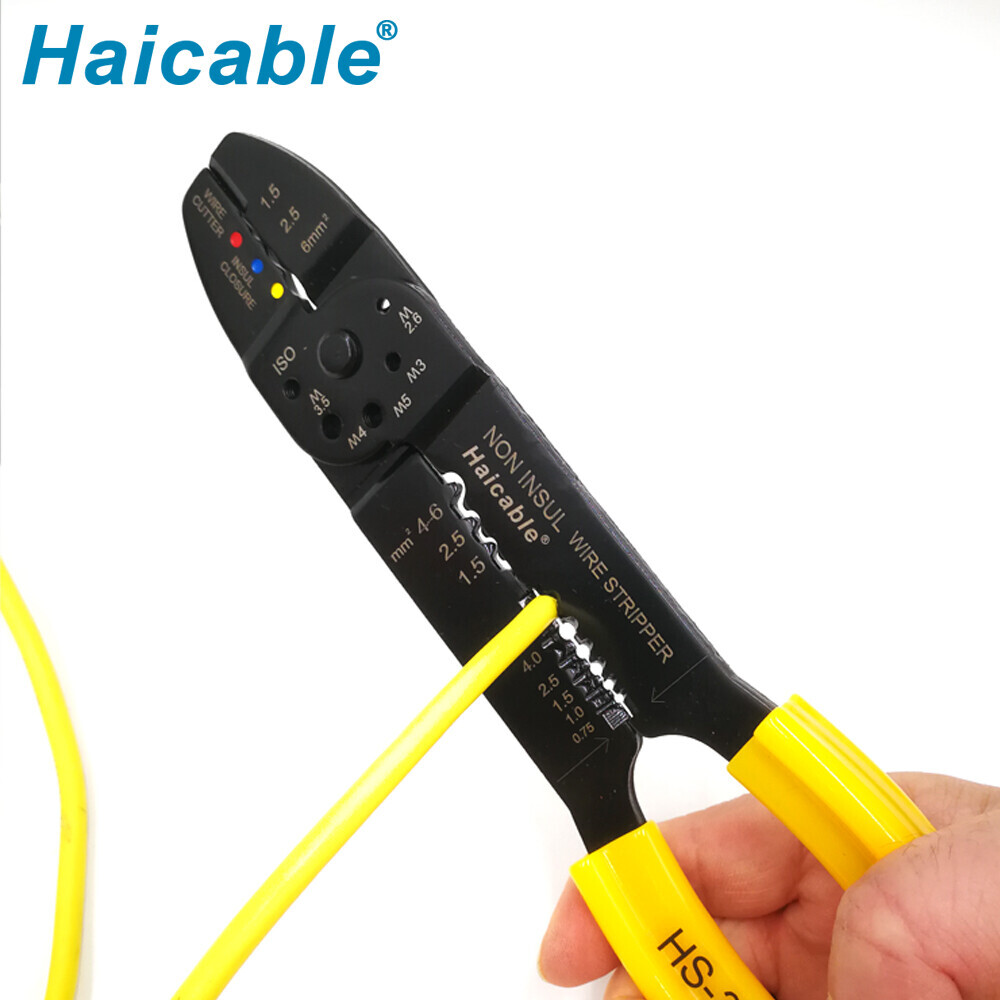 Multi-fonction Max 6mm² Dénuder et sertir HS-313