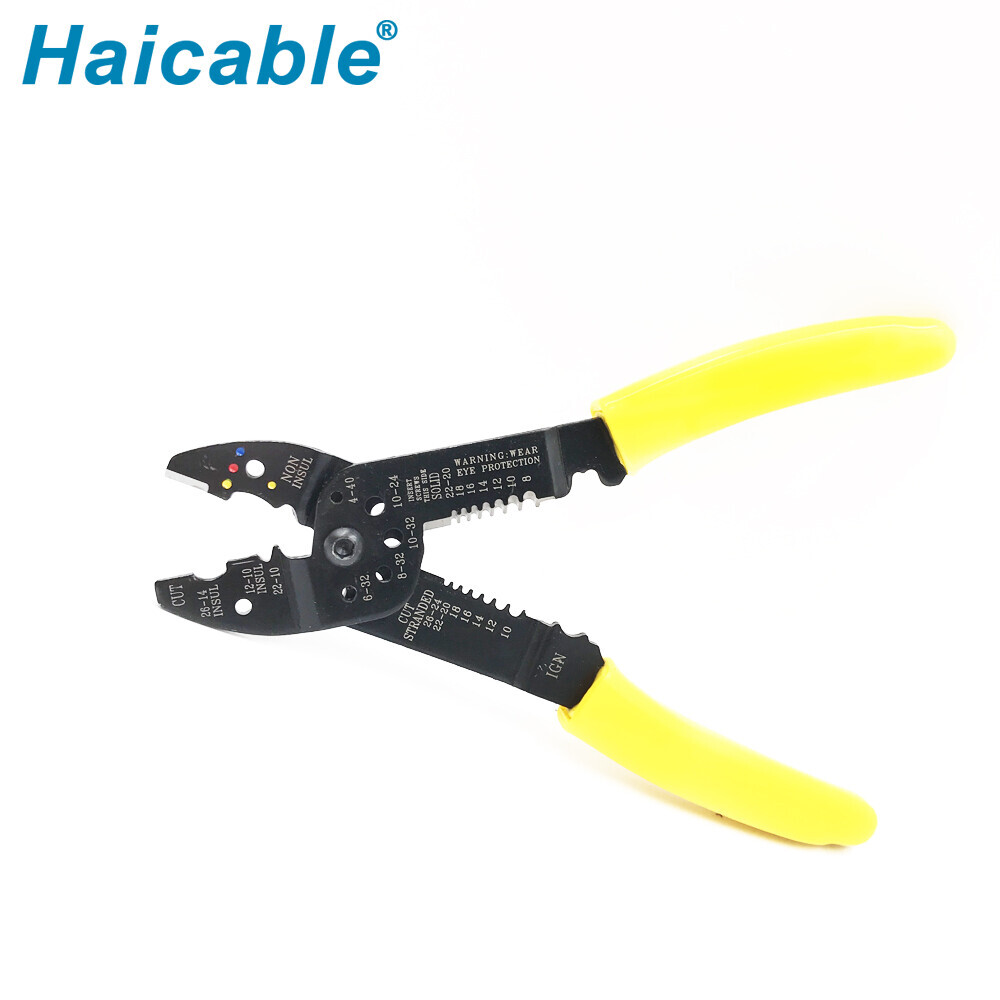 Multi-fonction Max 6mm² Dénuder Couper sertir HS-081