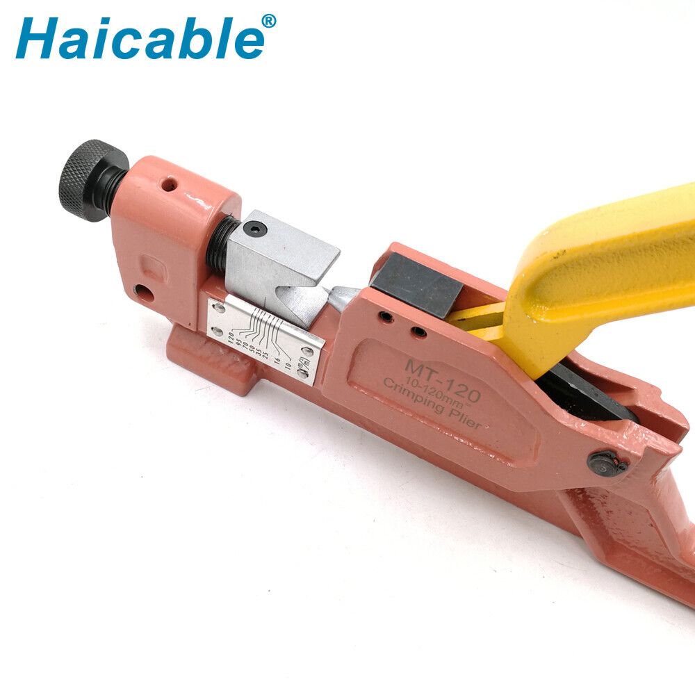 Douilles de câble tubulaires et outil de sertissage de connecteur KH-120