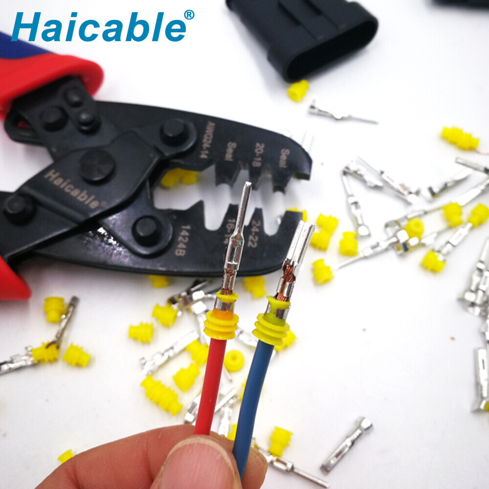 Pince à sertir Weather-Pack 24-14AWG LX-124B