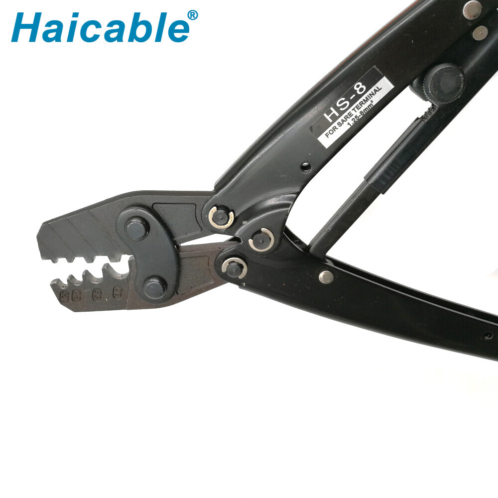 Outil à sertir pour bornes non isolées LX-8 max 8 mm²