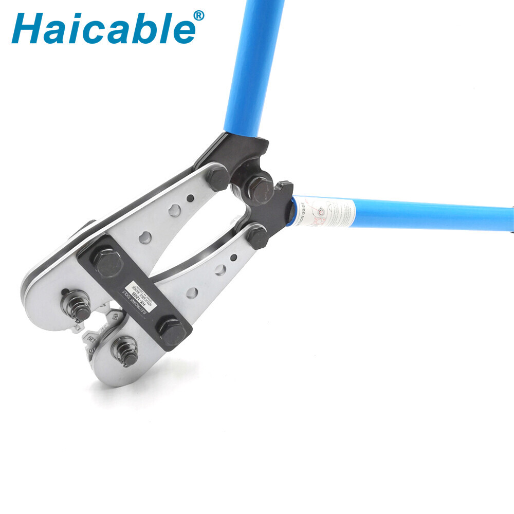 Outil de sertissage pour connecteurs non isolés ou cosses de câble HX-120B/150B/240B