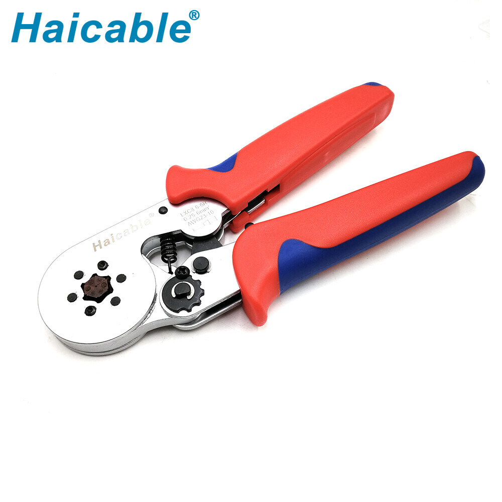 Outil de sertissage pour manchons de câble et embouts de fil LXC8 6-6/6-6R