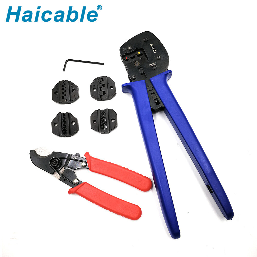 Jeux d'outils de sertissage de bornes LXK-03D