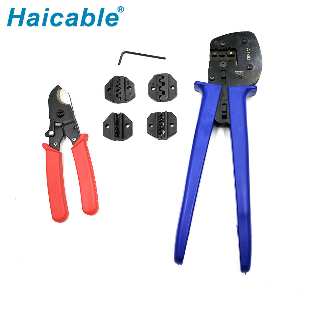 Jeux d'outils de sertissage de bornes LXK-03D