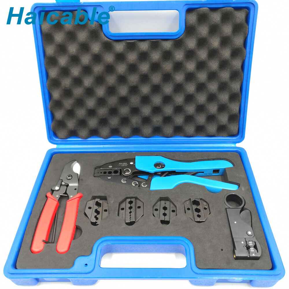 Ensembles d'outils de sertissage coaxial LXK-AN05C