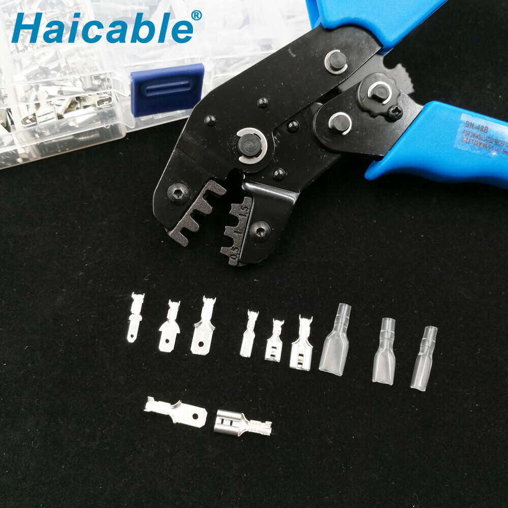 Jeux de pinces à sertir terminaux KIT-48BS