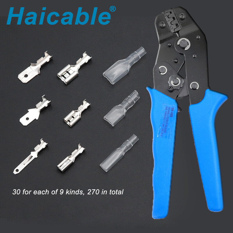 Jeux de pinces à sertir terminaux KIT-48BS