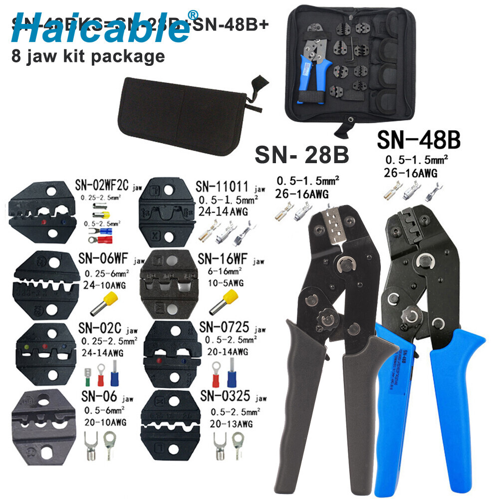 Kit d'outils de sertissage pour bornes isolées KIT-48BKS