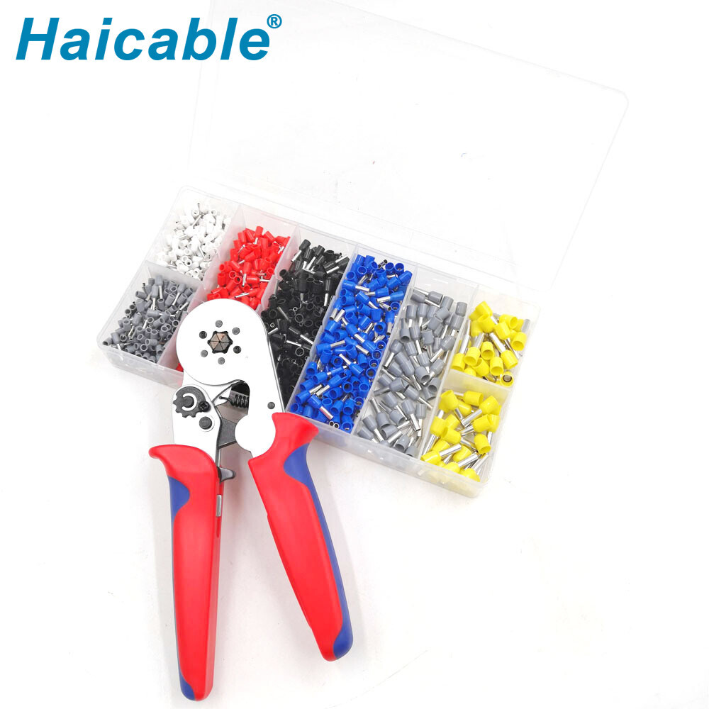 Jeux d'outils de sertissage de bornes KIT-1200E