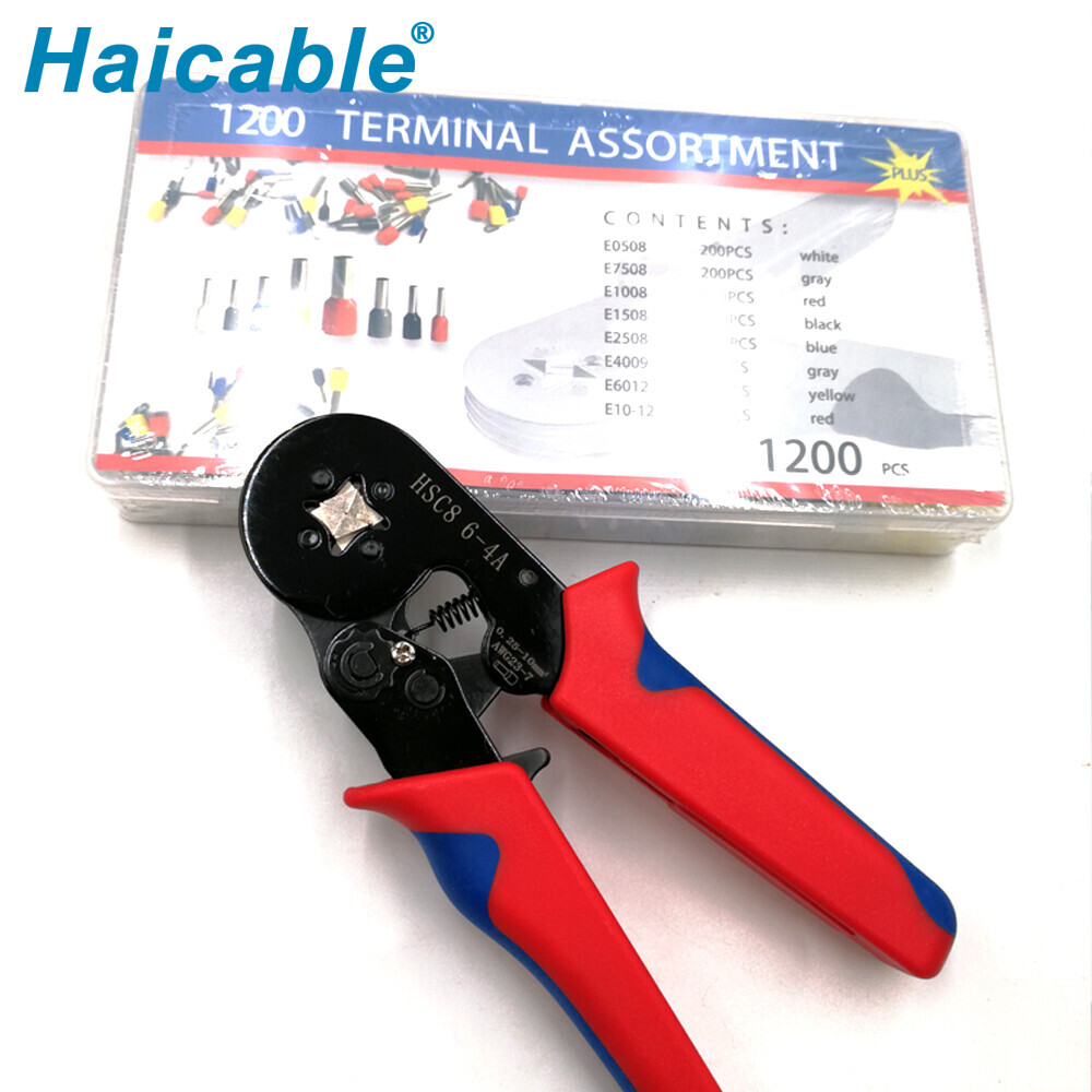 Jeux de pinces à sertir pour bornes HSC8 6-4A-1200E