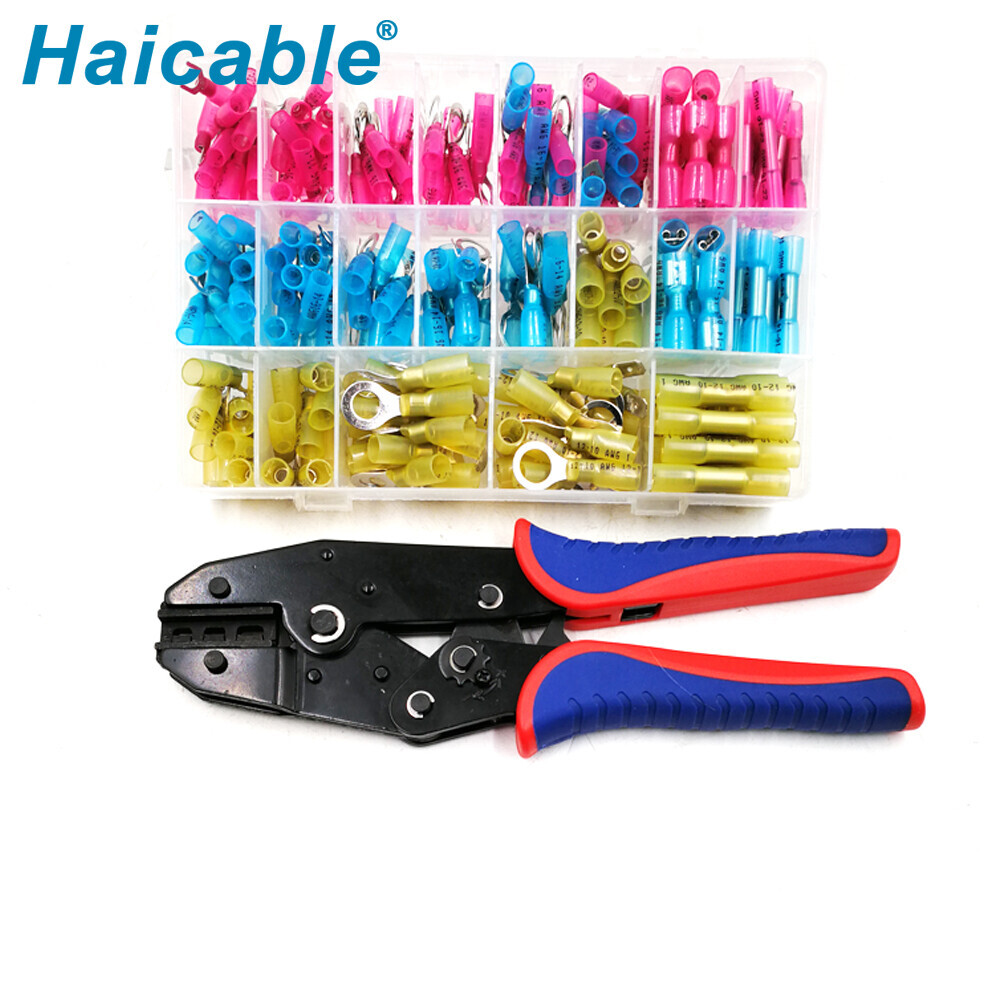 Ensembles d'outils de sertissage pour bornes thermorétractables KIT-125