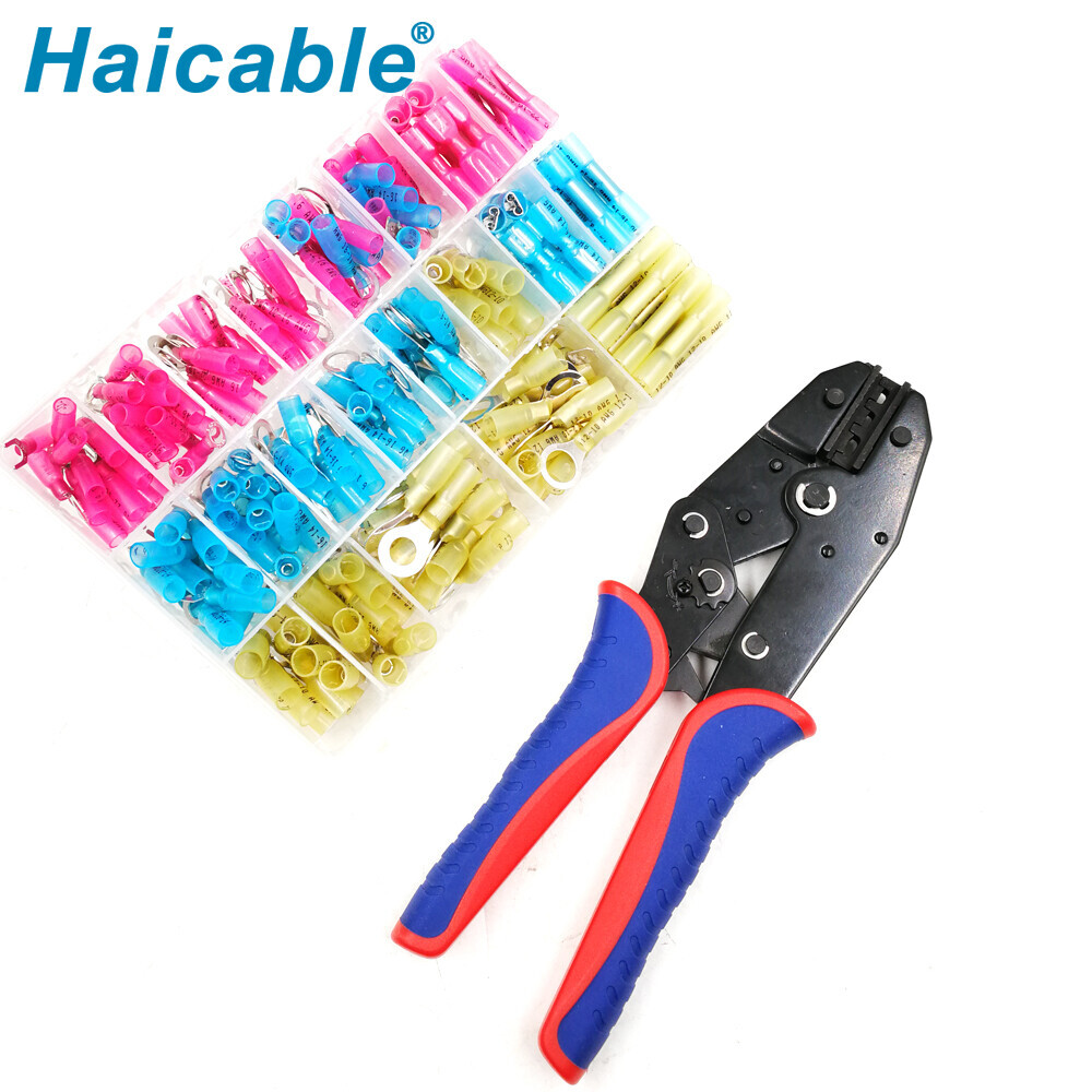 Ensembles d'outils de sertissage pour bornes thermorétractables KIT-125