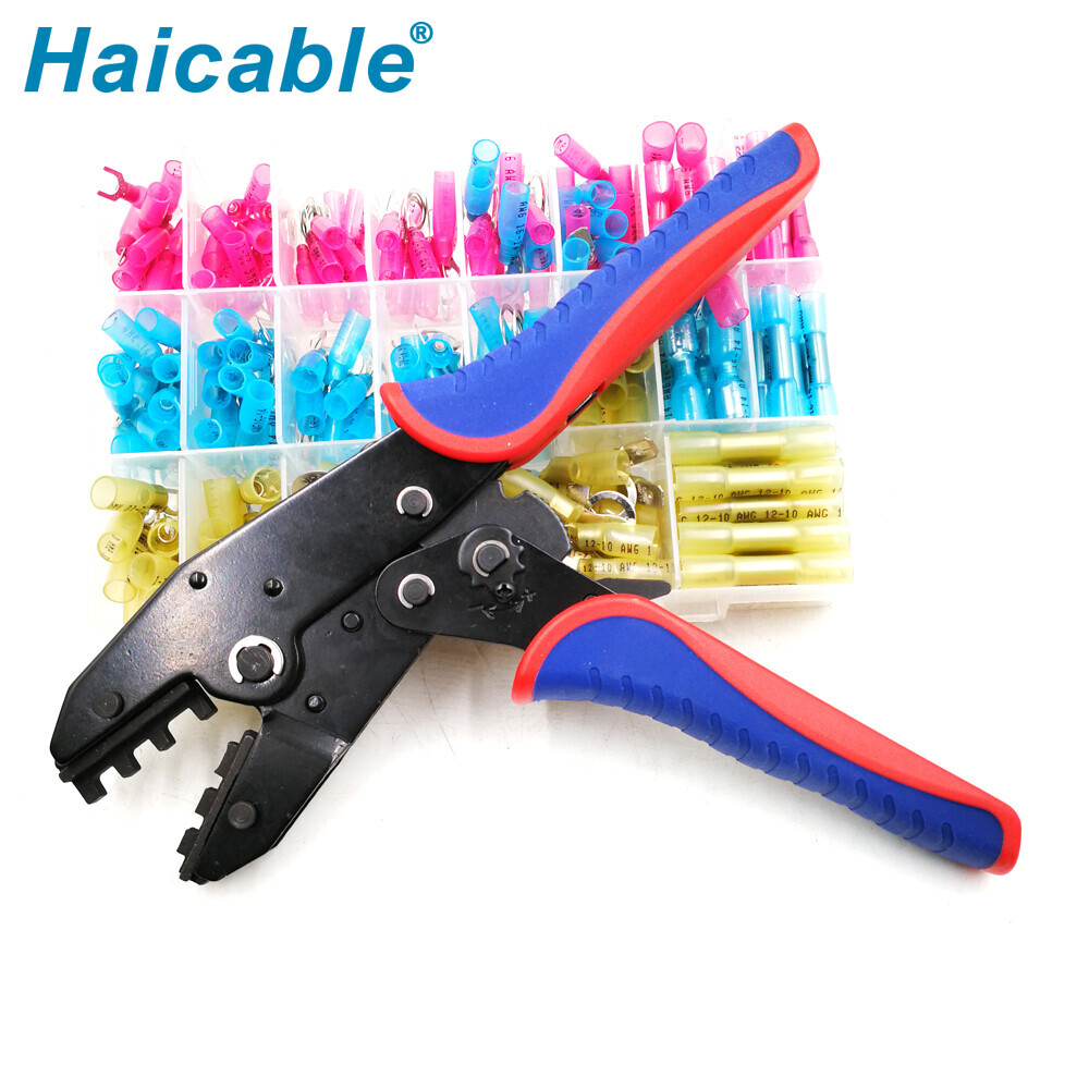 Ensembles d'outils de sertissage pour bornes thermorétractables KIT-125