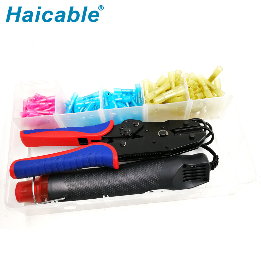 Ensembles d'outils de sertissage pour embouts thermorétractables KIT-125H