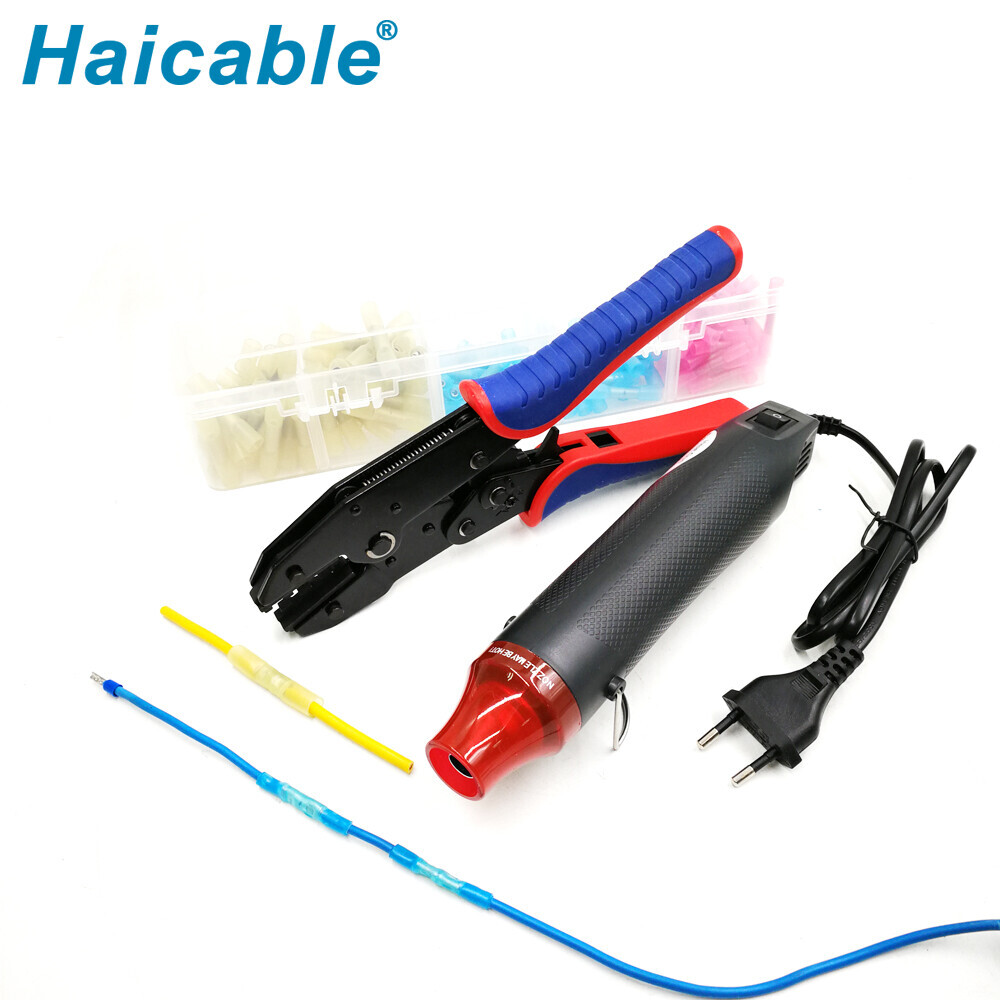 Ensembles d'outils de sertissage pour embouts thermorétractables KIT-125H