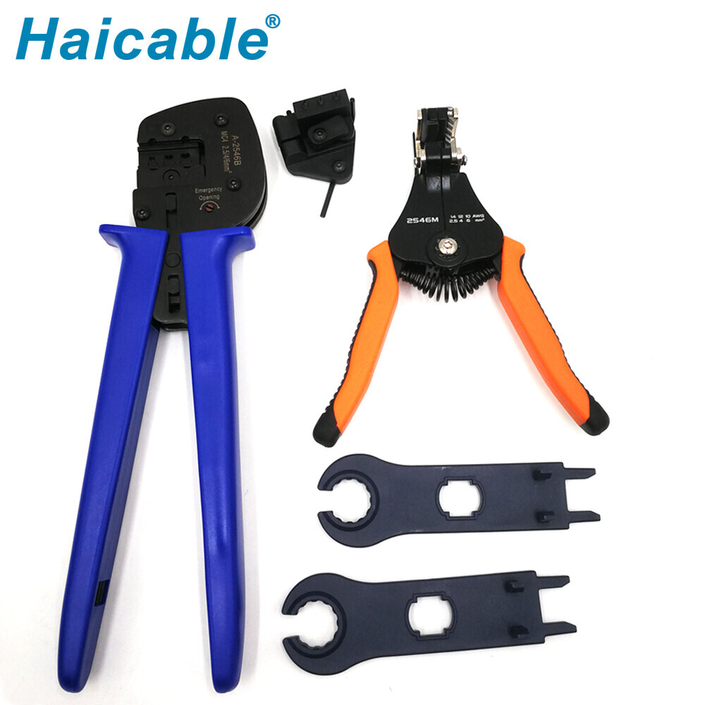Ensembles d'outils de sertissage solaire A2546B-D