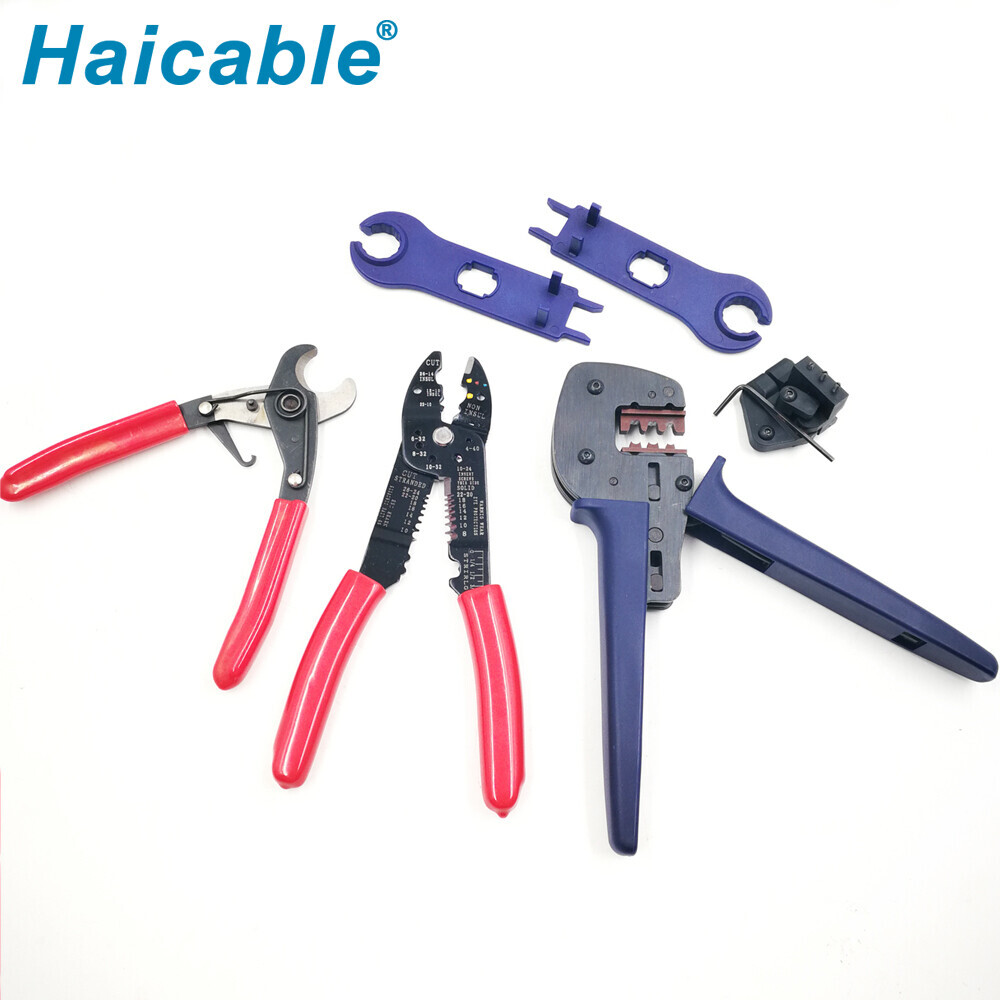 Ensembles d'outils de sertissage solaire A2546B-A