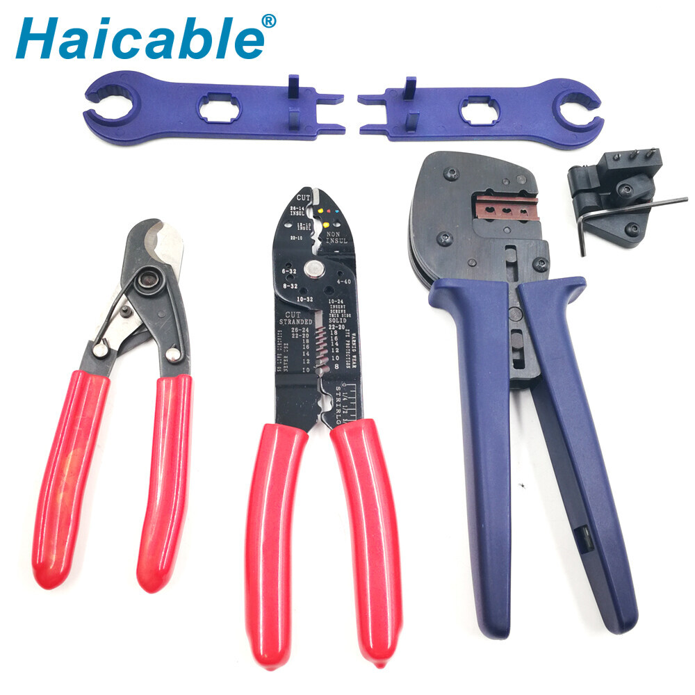 Ensembles d'outils de sertissage solaire A2546B-A