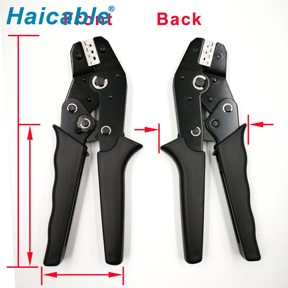 Outils à cliquet pour sertissage de bornes Dupont