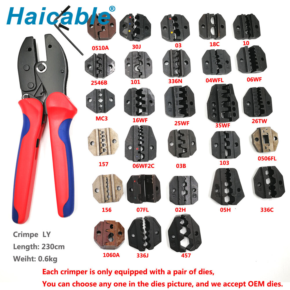 Outils à cliquet de sertissage série LY