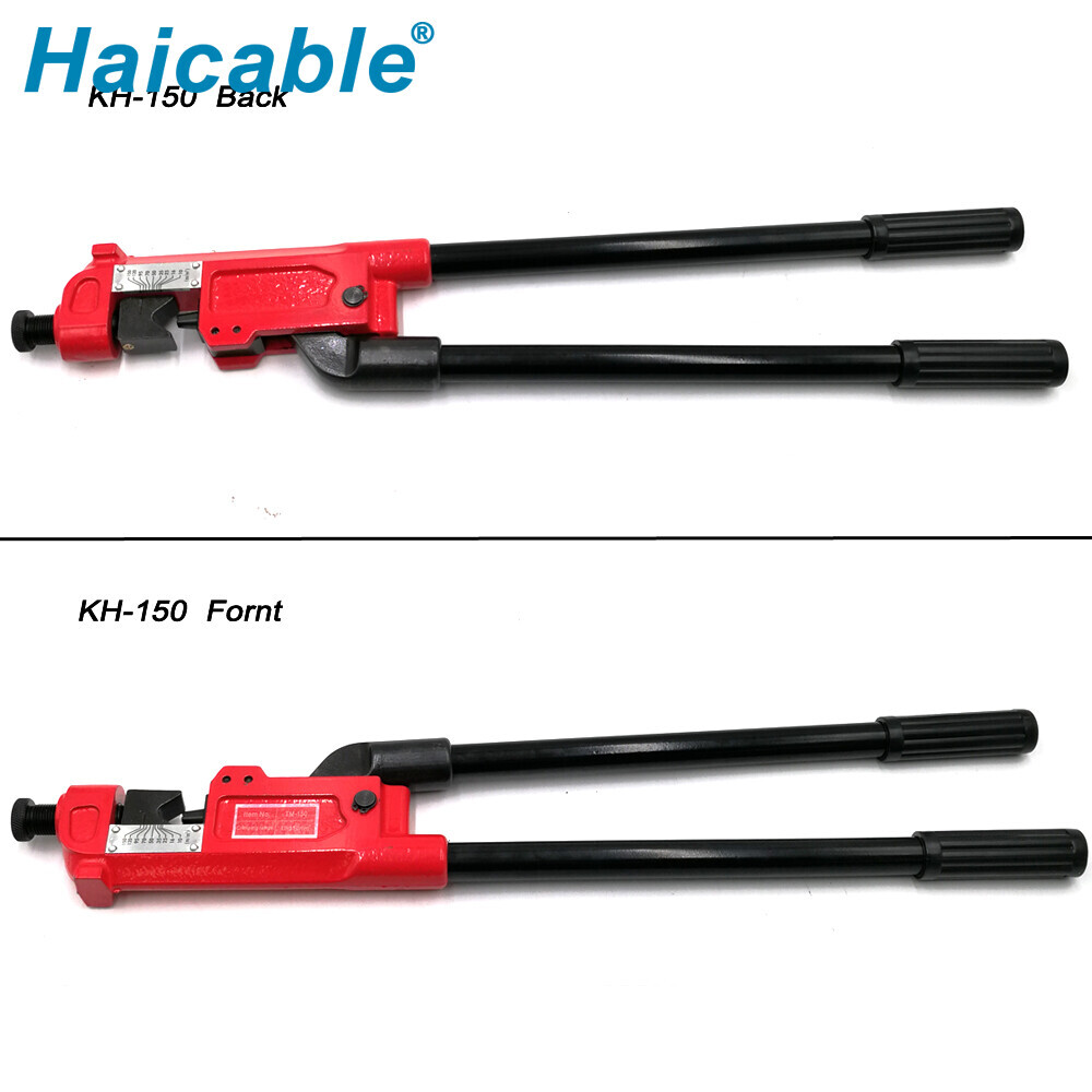 Douilles de câble tubulaires et outil de sertissage de connecteur KH-150/230