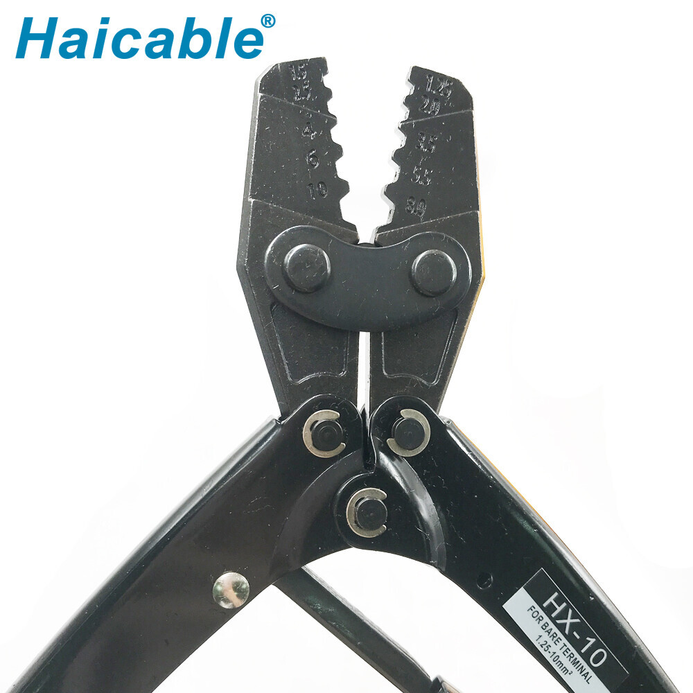 Pince à sertir pour embouts nus 1,25-10mm² HX-10
